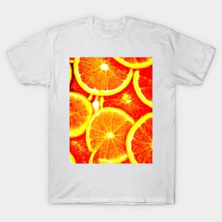 Orange fresh fruits T-Shirt